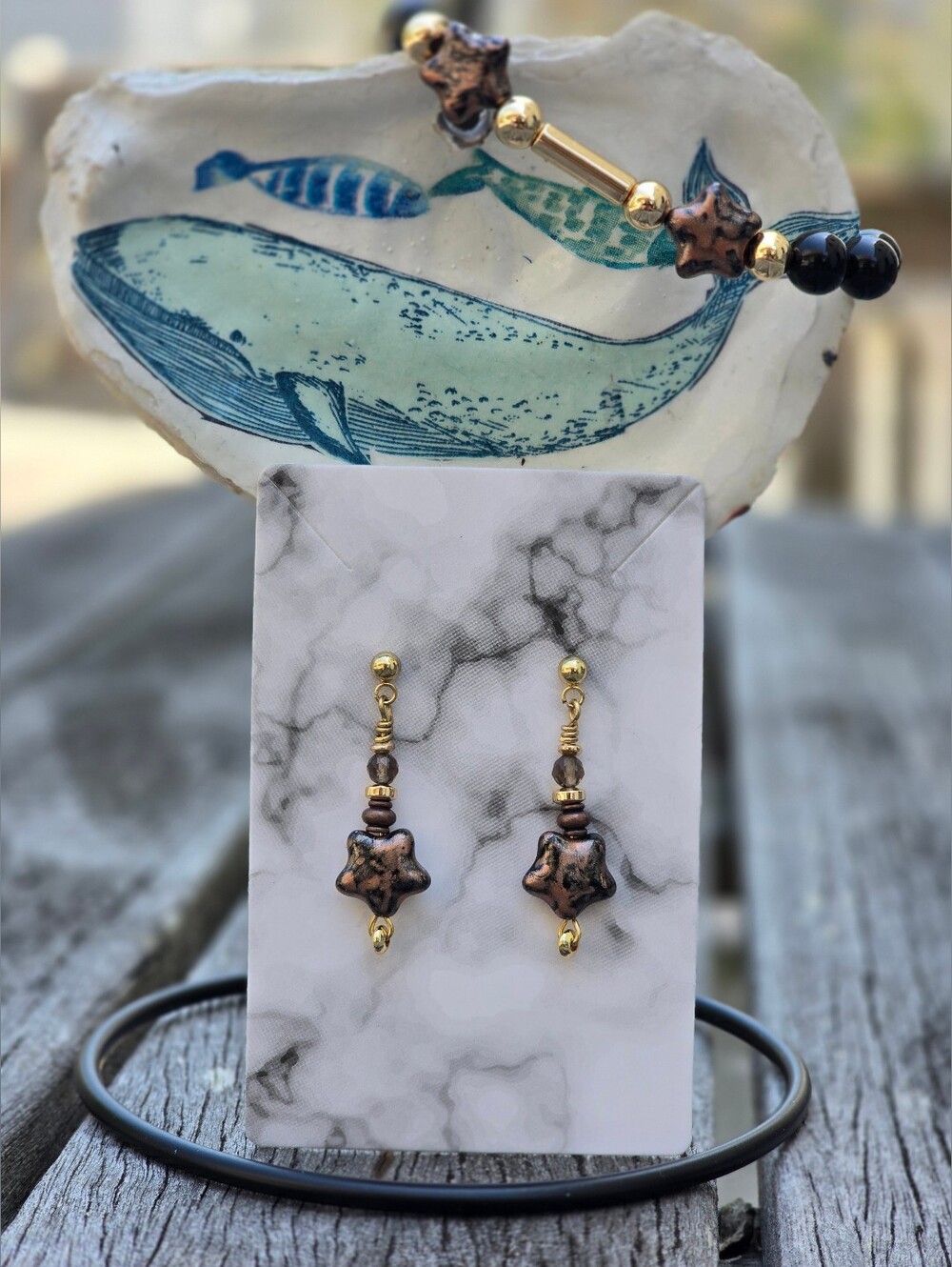"Star Out" Bracelet And Earrings Set